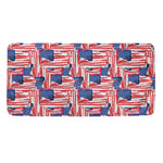Abstract American Flag Print Towel