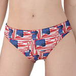 Abstract American Flag Print Women's Panties