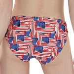 Abstract American Flag Print Women's Panties