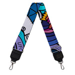 Abstract Cartoon Galaxy Space Print Bag Strap