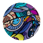 Abstract Cartoon Galaxy Space Print Basketball