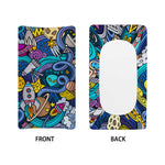 Abstract Cartoon Galaxy Space Print Changing Pad Cover