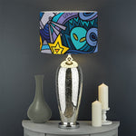 Abstract Cartoon Galaxy Space Print Drum Lamp Shade