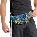 Abstract Cartoon Galaxy Space Print Fanny Pack