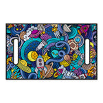 Abstract Cartoon Galaxy Space Print Golf Cart Seat Cover