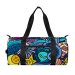 Abstract Cartoon Galaxy Space Print Gym Bag