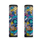 Abstract Cartoon Galaxy Space Print Handle Covers