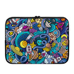 Abstract Cartoon Galaxy Space Print Laptop Sleeve