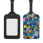 Abstract Cartoon Galaxy Space Print Luggage Tag