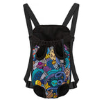 Abstract Cartoon Galaxy Space Print Pet Carrier Backpack