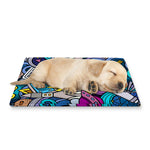 Abstract Cartoon Galaxy Space Print Pet Cooling Mat Cover
