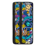 Abstract Cartoon Galaxy Space Print Refrigerator Handle Covers