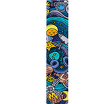 Abstract Cartoon Galaxy Space Print Table Runner