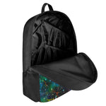 Abstract Colorful Galaxy Space Print 17 Inch Backpack