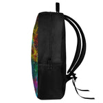 Abstract Colorful Galaxy Space Print 17 Inch Backpack