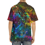 Abstract Colorful Galaxy Space Print Aloha Shirt