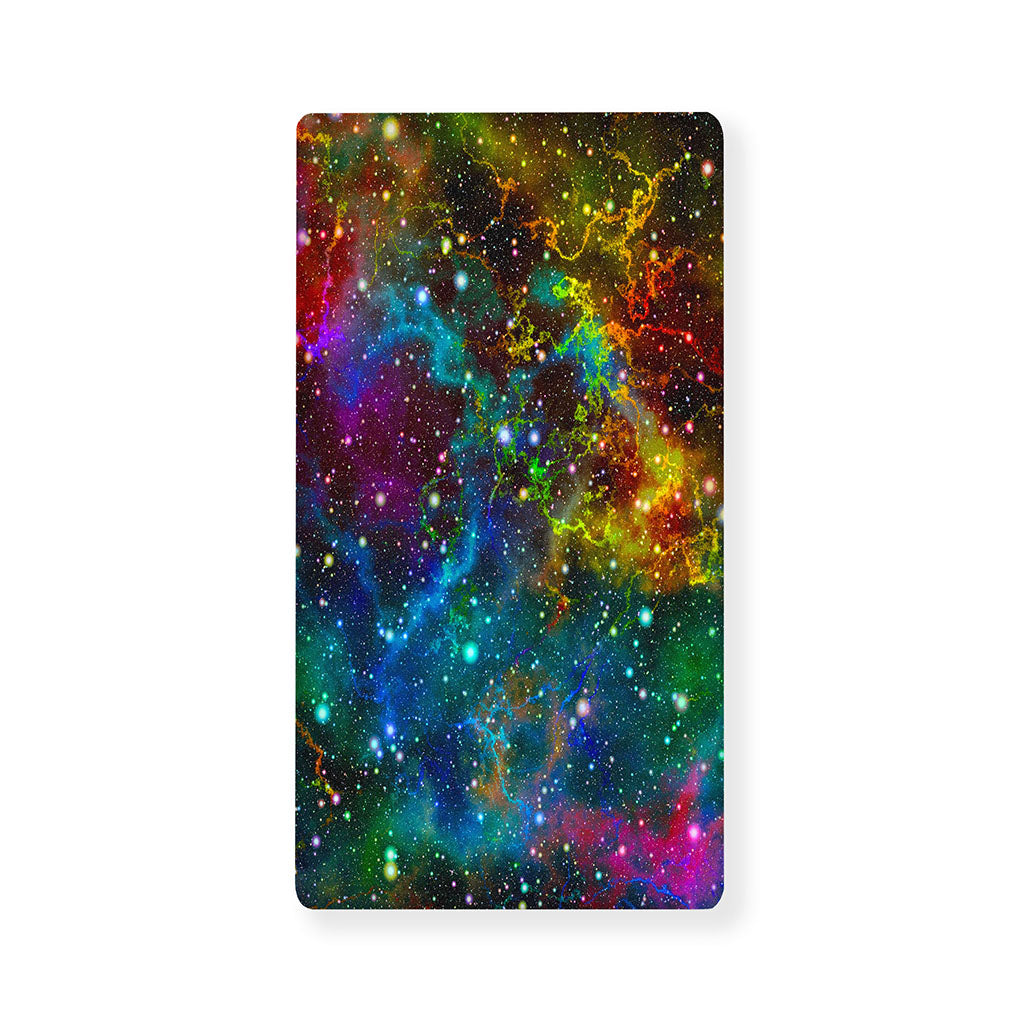 Abstract Colorful Galaxy Space Print Baby Crib Sheet