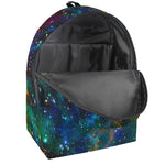 Abstract Colorful Galaxy Space Print Backpack