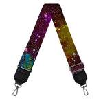 Abstract Colorful Galaxy Space Print Bag Strap