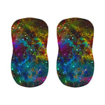 Abstract Colorful Galaxy Space Print Bar Stool Covers
