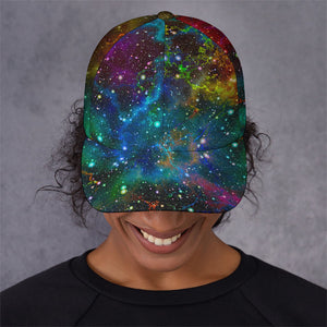 Abstract Colorful Galaxy Space Print Baseball Cap