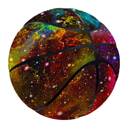 Abstract Colorful Galaxy Space Print Basketball