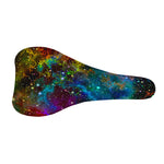 Abstract Colorful Galaxy Space Print Bicycle Seat Cover