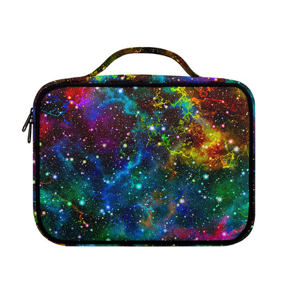 Abstract Colorful Galaxy Space Print Briefcase Bible Bag