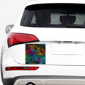 Abstract Colorful Galaxy Space Print Car Sticker