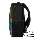 Abstract Colorful Galaxy Space Print Casual Backpack
