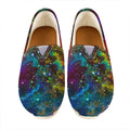Abstract Colorful Galaxy Space Print Casual Shoes