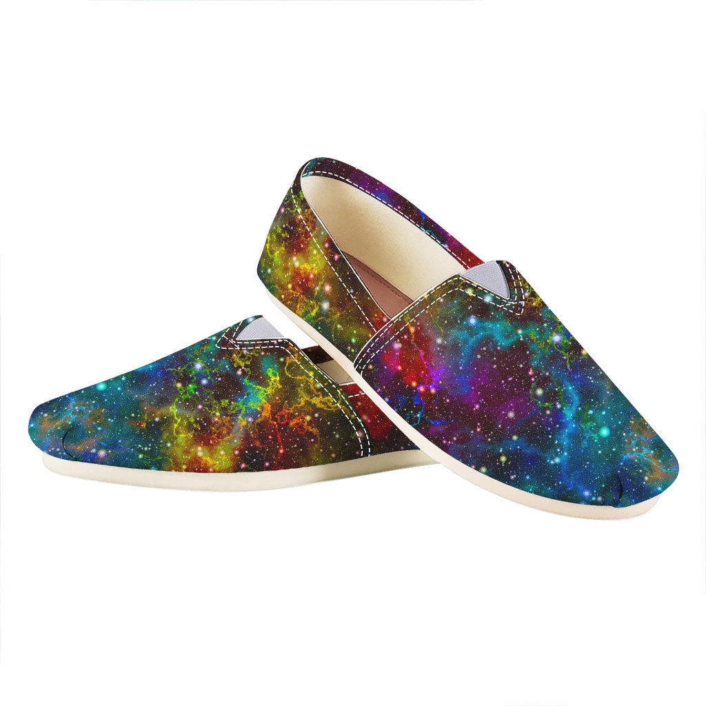Abstract Colorful Galaxy Space Print Casual Shoes