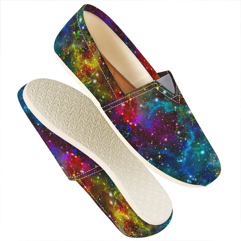 Abstract Colorful Galaxy Space Print Casual Shoes