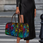 Abstract Colorful Galaxy Space Print Duffle Bag