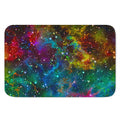 Abstract Colorful Galaxy Space Print Indoor Door Mat