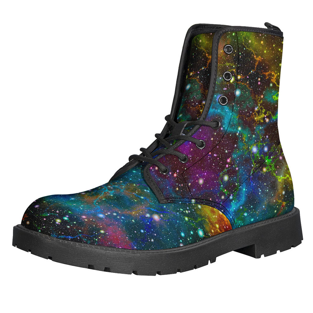 Abstract Colorful Galaxy Space Print Backpack