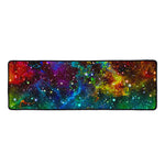 Abstract Colorful Galaxy Space Print Long Kitchen Mat