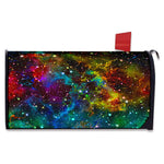 Abstract Colorful Galaxy Space Print Mailbox Cover