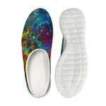 Abstract Colorful Galaxy Space Print Mesh Casual Shoes