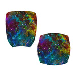 Abstract Colorful Galaxy Space Print Office Chair Cover