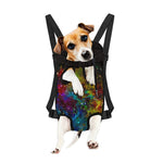 Abstract Colorful Galaxy Space Print Pet Carrier Backpack