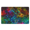 Abstract Colorful Galaxy Space Print Polyester Doormat