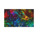 Abstract Colorful Galaxy Space Print Polyester Flag