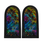 Abstract Colorful Galaxy Space Print Skillet Handle Cover