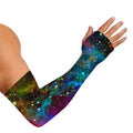 Abstract Colorful Galaxy Space Print Sun Protection Arm Sleeves