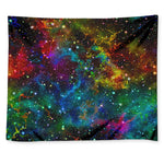 Abstract Colorful Galaxy Space Print Tapestry