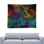 Abstract Colorful Galaxy Space Print Tapestry