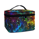 Abstract Colorful Galaxy Space Print Travel Makeup Bag