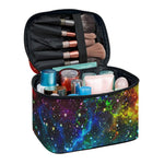 Abstract Colorful Galaxy Space Print Travel Makeup Bag