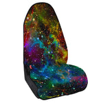 Abstract Colorful Galaxy Space Print Waterproof Car Seat Cover